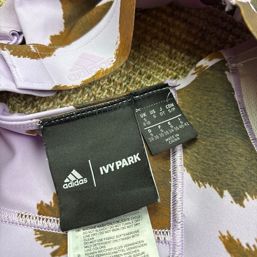 🐄 Adidas x Ivy Park | Size Small | Cow Print Sports Bra | Rodeo Drop - Picture 5 of 5